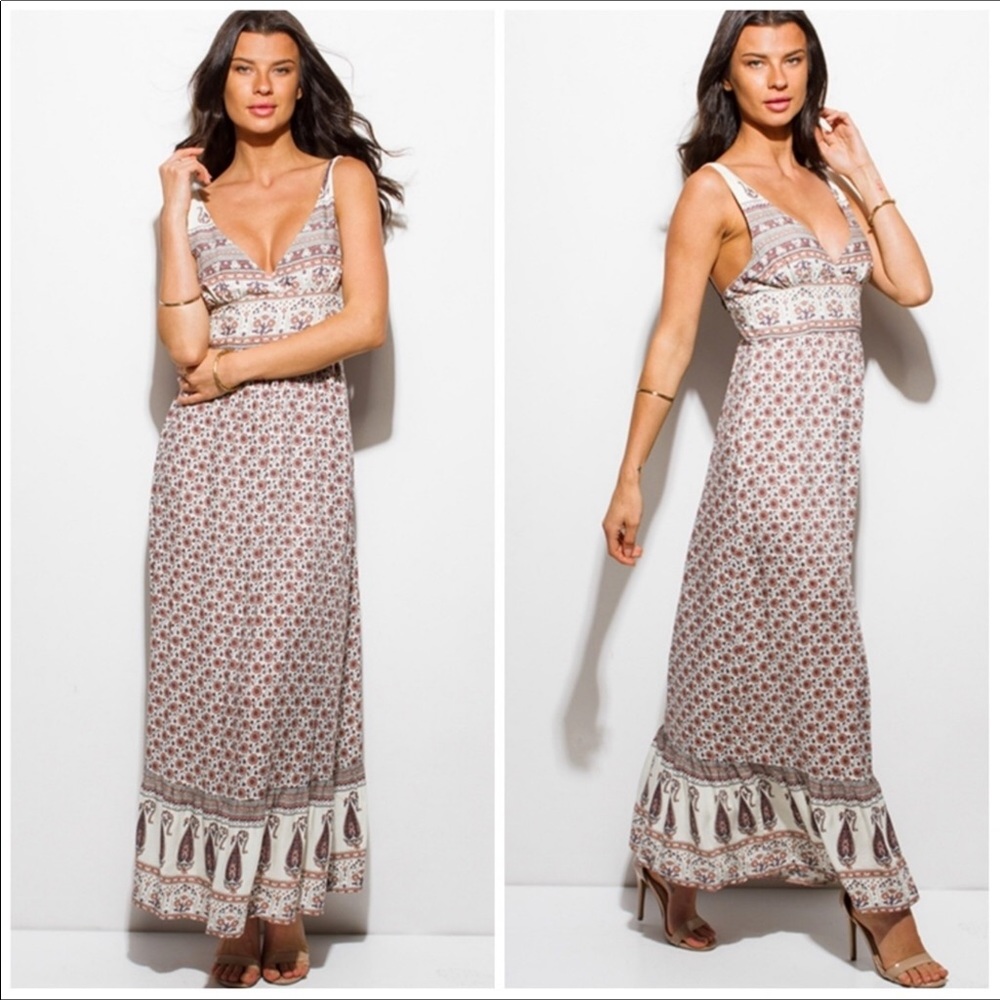 Boho Style Maxi Dress